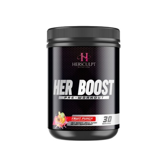 HER BOOST - PREWORKOUT ( FRUIT PUNCH)